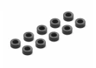 Aluminium SHIM 3x6x2.5MM - BLACK (10)