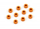 XRay Aluminium Shim 3X6X3.0mm - Orange (10)