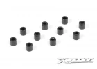 XRay Aluminium Shim 3X6X6.0mm - Black (10)