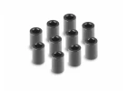 Aluminium BUSHING 3x6x9.0MM - BLACK (10)