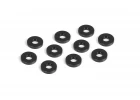 XRay Aluminium Shim For Lower Susp. Holder 3X7.5X1.5 - Black (10)