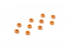 XRay Aluminium Shim 3X7X2.0mm - Orange (10)