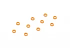 XRay Aluminium Shim 3X5X1.0mm - Orange (10)