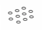 Aluminium SHIM 3x5x0.5MM - BLACK (10)