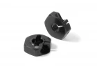 XRay T2 Aluminium Wheel Hub - Offset -0.75mm (2)