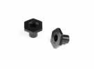 XRay X4 Aluminium Wheel Hub - Spring Clip - Swiss 7075 T6 (2)