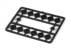 XRay Composite Non-Adjustable Pistons For Aluminium T2 008 Shock Absorbers - V2