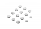 XRay T4 Composite Pistons 4-Hole 1.0-1.2mm, 3-Hole 1.0-1.2mm