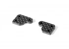 XRay Graphite Extension For Steering Block (2) - 2 Slots