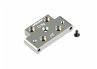 XRay Aluminium Front Lower Arm Mount 3/-3 - Swiss 7075 T6
