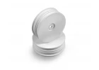 XRay 2WD Front Slim Wheel Aerodisk With Narrow Offset - White (2)