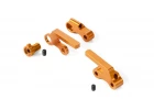 XRay Downstop Independent Aluminium Front Anti-Roll Bar - Orange
