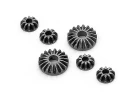 XRay Diff Bevel + Satellite Gears (2+4)