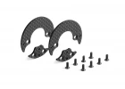 XRay Graphite Rear Aerodynamic Disc 1.6mm - Left+Right - Set ** CLEARANCE **