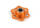 XRay Lightweight Drive Flange With One-Way Bearing - Aluminium 7075 T6 - Orange
