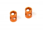 XRay Aluminium Lightweight Locating Collar - Orange (2)