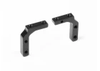 XRay Aluminium Steering Servo Mount - Black - Swiss 7075 T6 (2)