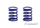 XRay Spring Set D=1.7 (25 LB) Dark-Blue - Soft-Medium - Rear (2)