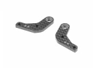 XRay Carbon Extension For Steering Block - 2-Dot (L R)