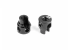 XRay Aluminium Cutted Anti-Roll Bar Collar O2.8 - Black (2)