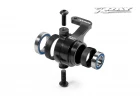 XRay XB808 Aluminium Steering Block Left - 5 Deg King-Pin - Set