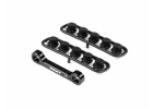 XRay Gt22 Aluminium Front Lower Susp. Holder - Rear - Square Adj. Roll-C.