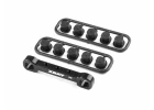 XRay Gt23 Aluminium Front Lower Susp. Holder - Front - Square Adj. Roll-C.