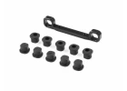 XRay XB8 Aluminium Front Upper Arm Holder For Semi-Split Bulkhead