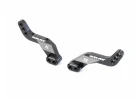 XRay GT Aluminium Rear Shock Plate - 3 Mounting Positions - Swiss 7075 T6 (L R)