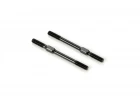 XRay Adj. Turnbuckle M4 L/R 51 mm - Hudy Spring Steel (2)