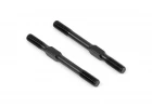 XRay Adj. Turnbuckle M4 L/R 45 mm - Hudy Spring Steel (2)