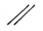 XRay Adj. Turnbuckle M4 L/R 91 mm - Hudy Spring Steel (2)