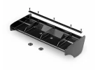 XRay Wickerbill Rear Wing - Black