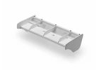 XRay Wickerbill Rear Wing - White