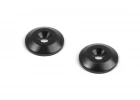 XRay Composite Rear Wing Shim - Black (2)