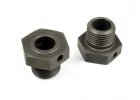 XRay Aluminium Wheel Axle Offset +2mm - Hard Coated (2)