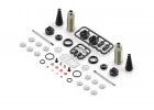 XRay XB8 Rear Shock Absorbers Zero Rebound Complete Set (2)