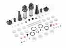 XRay XB8 Rear Shock Absorbers 55mm Complete Set (2)