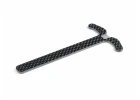 XRay Carbon Chassis T-Brace - Rear