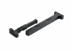 XRay Composite Chassis Brace Front And Rear - Narrow - Graphite