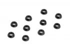 XRay Aluminium Conical Shim 3X6X2.0mm - Black (10)