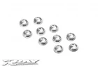XRay Aluminium Conical Shim 3X6X2.0mm (10)