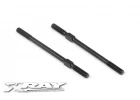 XRay Adjustable Turnbuckle 50mm M3 L/R - Hudy Spring Steel (2)