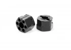 XRay Aluminium Wheel Hub 12mm - Offset +4.5mm (2)lu Wheel Hu