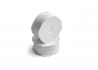 XRay 4WD Front Wheel Aerodisk With 12mm Hex Ifmar - White (2) ** CLEARANCE **
