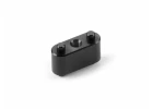 XRay Aluminium Holder With 2 Pins For Side Link Carbon Plate - Black