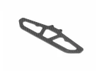 XRay Xp10 Carbon Bumper Lower Holder For 1 Piece Chassis