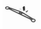 XRay X12 Carbon Lower Suspension Arm Plate 1mm For 1 Piece Chassis