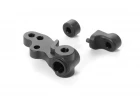 XRay X1 Composite Steering Block - 3-Hole + Backstops