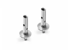 XRay X12 Kingpin 4mm With Holes - 0.54 Dots - Nickel Coated (2)